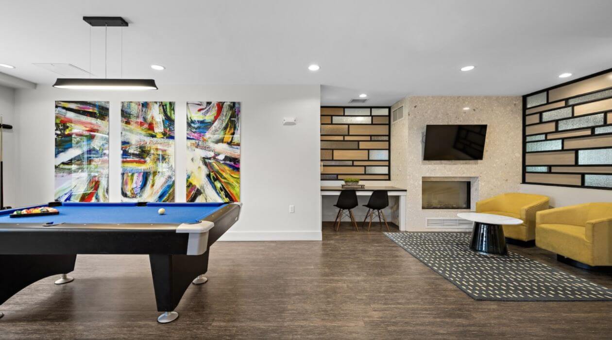 Chroma lounge & Game Room - Compass Furnished Apartments
