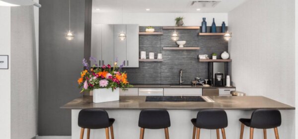 Kitchen at Atlantic Station West, a Compass Furnished Apartments residence