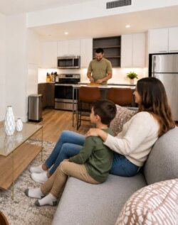 Relocating families support by Compass Furnished Apartments