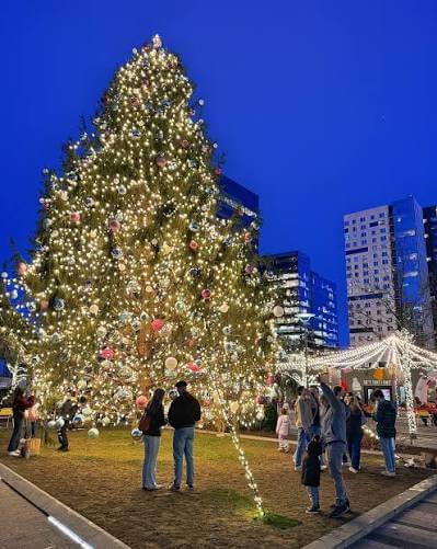 Boston Seaport Holiday Tree Lighting
